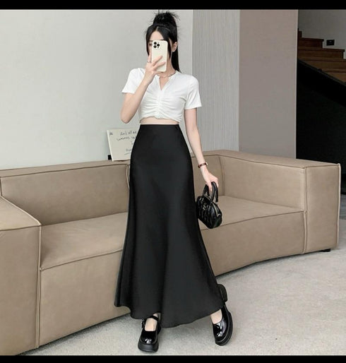 High Quality Satin Skirts